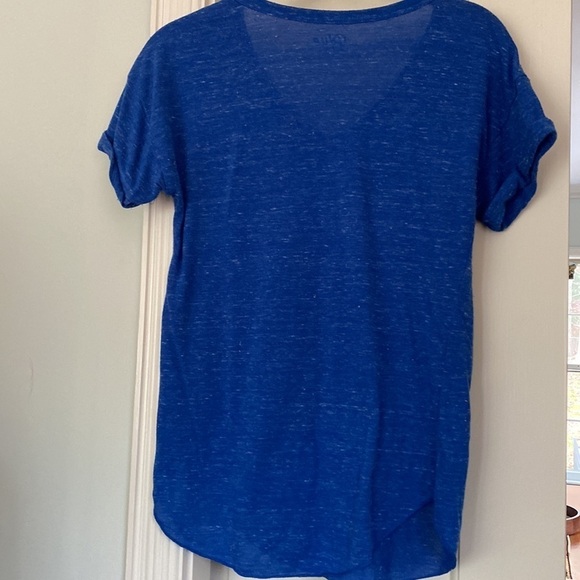 New Orleans V Neck Shirt Size Small in Blue NOLA by Blue 84 - Picture 4 of 4